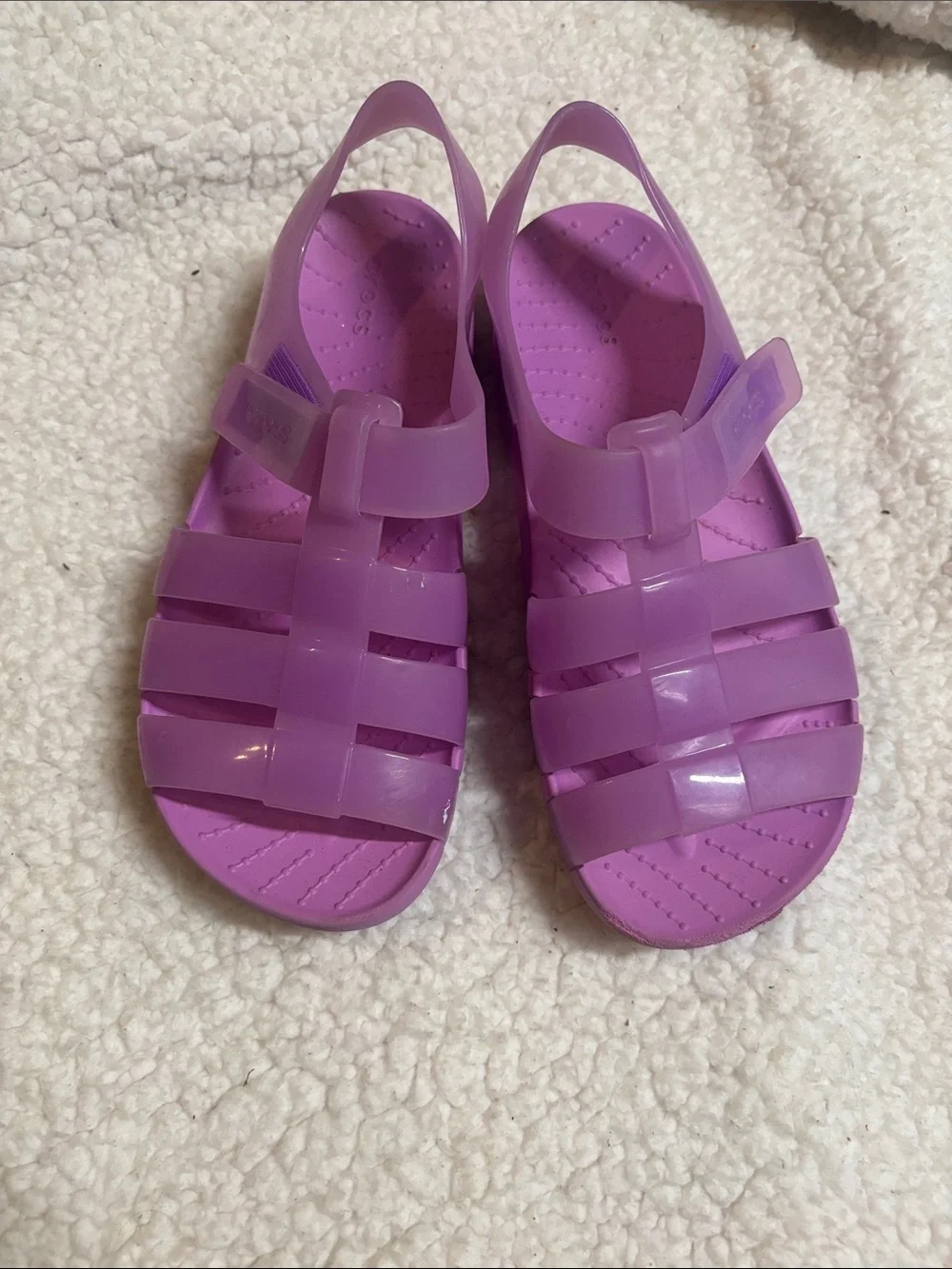 Crocs Isabella Jelly Sandals little girls j3